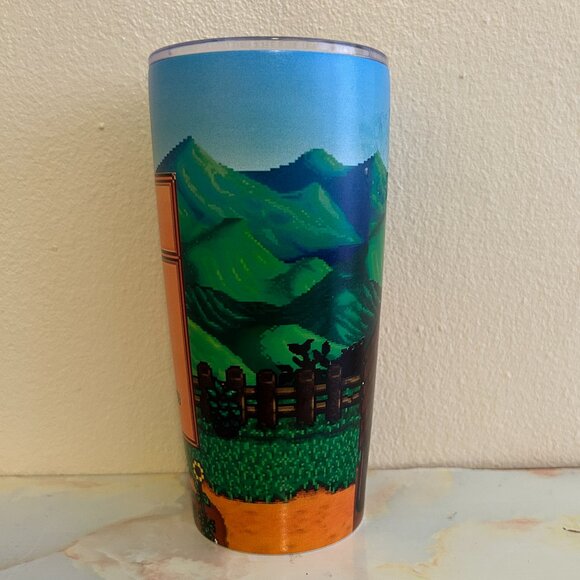 Stardew Valley coffee tumbler Video Game Travel Mug Cup - 24 oz with Sip Lid - Picture 3 of 7